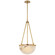 Pendants Bowl Style by Visual Comfort Signature ( 268 | KW 5618AB-ALB Melange ) 