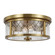 Flush Mounts Drum Shade by Visual Comfort Studio ( 454 | AF1072BBS Alec ) 