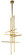Mid. Chandeliers Geometric/Linear by Visual Comfort Modern ( 182 | SLPD56327CCHAB Cityscape ) 