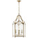 Foyer/Hall Lanterns Glass w/Frame by Visual Comfort Signature ( 268 | CHC 3414GI French Market ) 