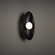 Sconces Single Glass by W.A.C. Lighting ( 34 | WS-53318-30-BK Glamour ) 