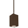 Exterior Hanging by W.A.C. Lighting ( 34 | DC-PD0622-S927-BZ Cube Arch ) 