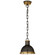Mini Pendants Metal Shade by Visual Comfort Signature ( 268 | TOB 5068BZ/HAB Hicks ) 