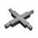 Track Parts by W.A.C. Lighting ( 34 | WXC-BK W Track ) 