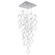 Pendants Multi-port/Cascade by W.A.C. Lighting ( 34 | PD-47813S-CH Interlace ) 