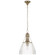 Pendants Glass Down by Visual Comfort Signature ( 268 | CHC 5476AN-CG Prestwick ) 