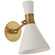 Sconces Directional/Cylinder by Visual Comfort Signature ( 268 | S 2640HAB-WHT Liam ) 
