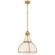 Pendants Glass Down by Visual Comfort Signature ( 268 | CHC 5482AB-WG Gracie ) 