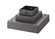 Exterior Pier Mounts by Z-Lite ( 224 | SQPM-DBZ Pier Mounts ) 