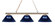 Linear/Island 3 Light Bar by Z-Lite ( 224 | 155-3PB-ARDB Sharp Shooter ) 