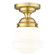 Semi-Flush Mts. Glass Down by Z-Lite ( 224 | 735F10-LG Vaughn ) 
