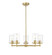 Mid. Chandeliers Glass Up by Z-Lite ( 224 | 742-5LG Thayer ) 