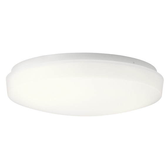 Flush Mounts Bowl Style by Kichler ( 12 | 10767WHLED Ceiling Space ) 