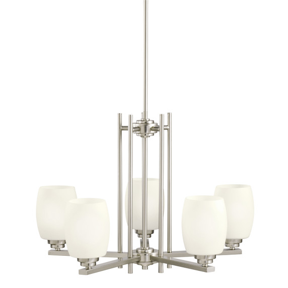 Mid. Chandeliers Glass Up by Kichler ( 12 | 1896NI Eileen ) 
