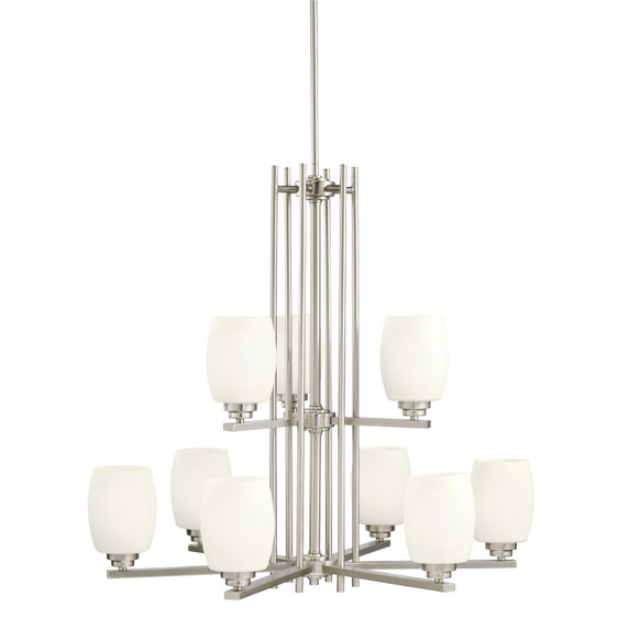 Mid. Chandeliers Glass Up by Kichler ( 12 | 1897NI Eileen ) 