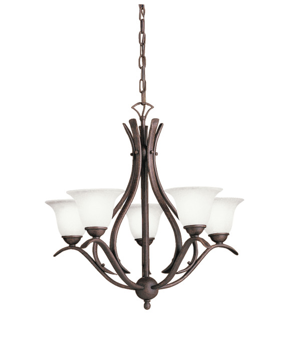 Mid. Chandeliers Glass Up by Kichler ( 12 | 2020TZ Dover ) 