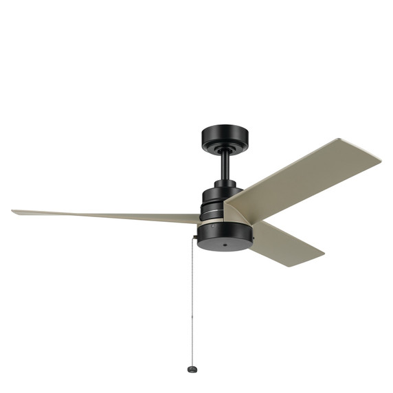 Fans Ceiling Fans by Kichler ( 12 | 300375SBK Spyn Lite ) 