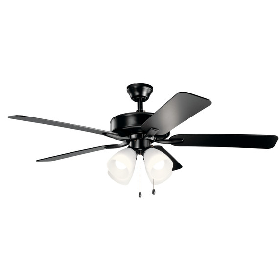 Fans Ceiling Fans by Kichler ( 12 | 330016SBK Basics Pro Premier ) 