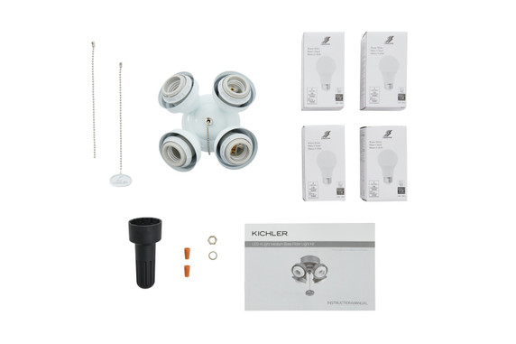 Fans Fitters by Kichler ( 12 | 350210WH Accessory ) 