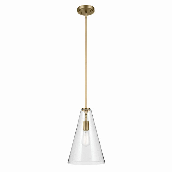 Pendants Glass Down by Kichler ( 12 | 42199NBRCS Everly ) 