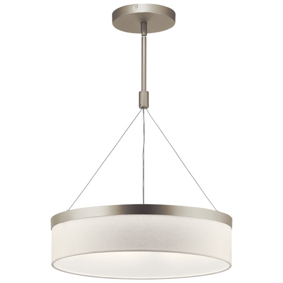 Pendants Drum Shade by Kichler ( 12 | 42297SNLED Mercel ) 