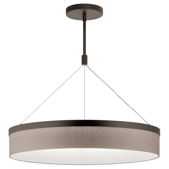 Pendants Drum Shade by Kichler ( 12 | 42298OZLED Mercel ) 