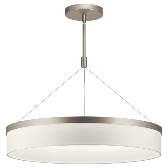 Pendants Drum Shade by Kichler ( 12 | 42298SNLED Mercel ) 