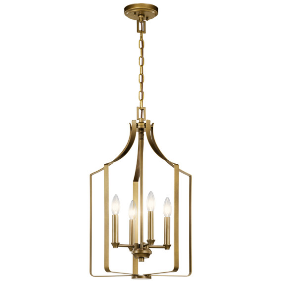 Foyer/Hall Lanterns Open Frame by Kichler ( 12 | 42496NBR Morrigan ) 