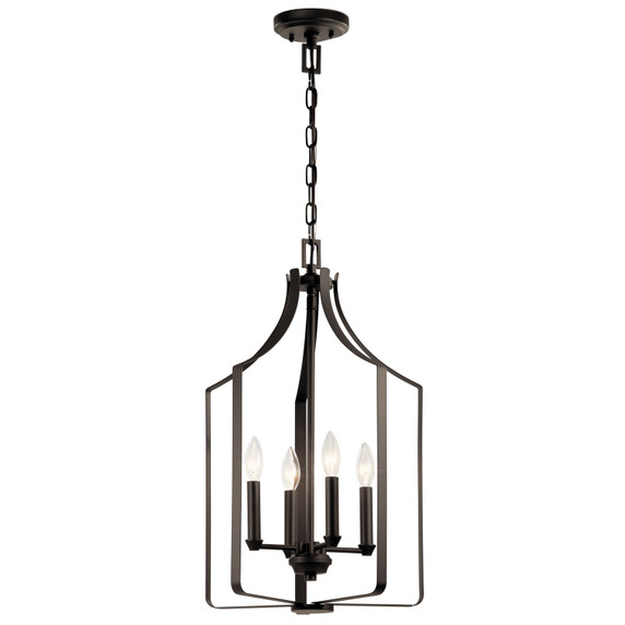 Foyer/Hall Lanterns Open Frame by Kichler ( 12 | 42496OZ Morrigan ) 