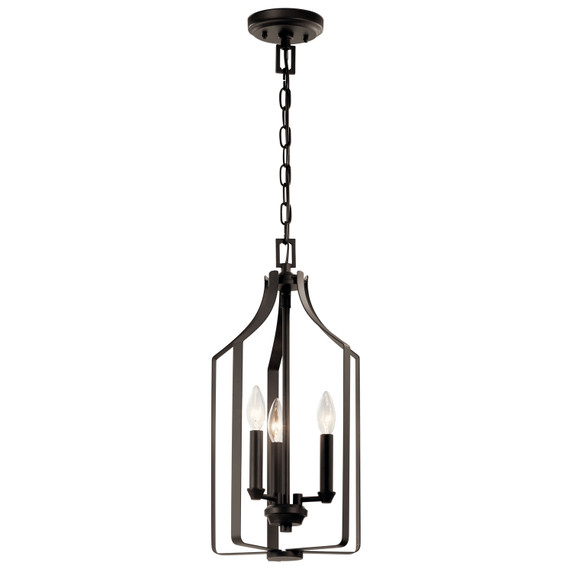 Foyer/Hall Lanterns Open Frame by Kichler ( 12 | 42499OZ Morrigan ) 