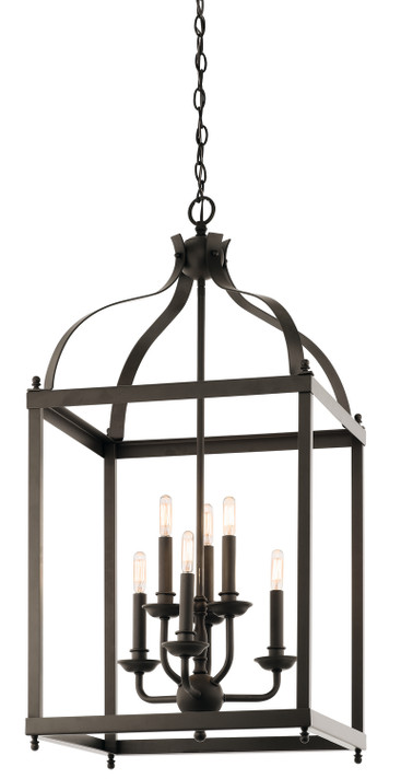 Foyer/Hall Lanterns Open Frame by Kichler ( 12 | 42568OZ Larkin ) 