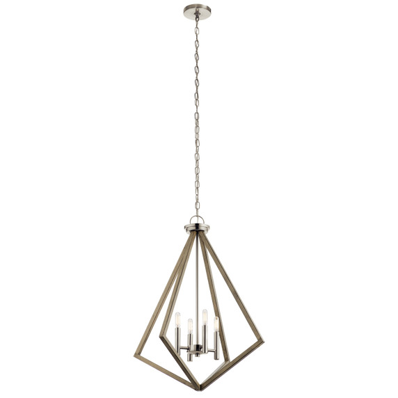 Foyer/Hall Lanterns Open Frame by Kichler ( 12 | 43034DAG Deryn ) 