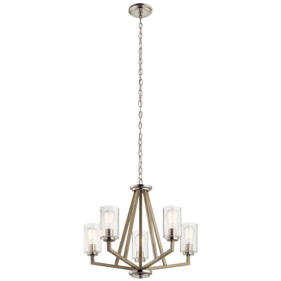 Mid. Chandeliers Glass Up by Kichler ( 12 | 43035DAG Deryn ) 