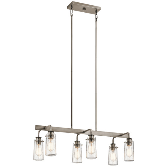 Linear/Island 4 Light + by Kichler ( 12 | 43059CLP Braelyn ) 