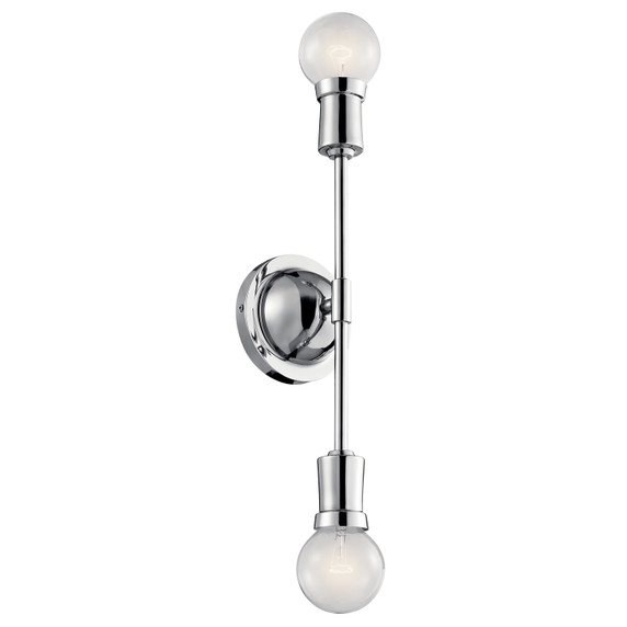 Sconces Double Candle by Kichler ( 12 | 43195CH Armstrong ) 
