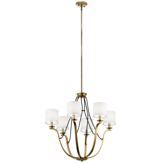 Mid. Chandeliers Glass Up by Kichler ( 12 | 43532NBR Thisbe ) 