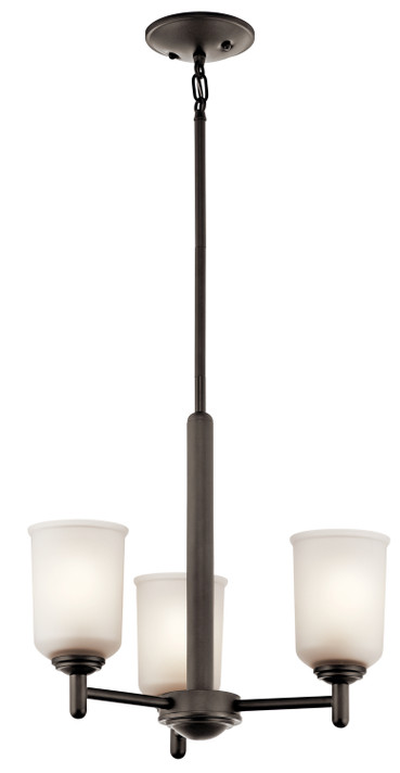 Mini Chandeliers Glass Shade by Kichler ( 12 | 43670OZ Shailene ) 