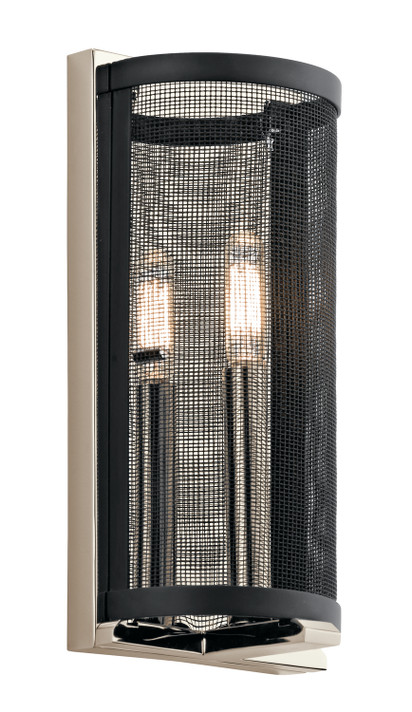 Sconces Single Candle by Kichler ( 12 | 43716PN Titus ) 