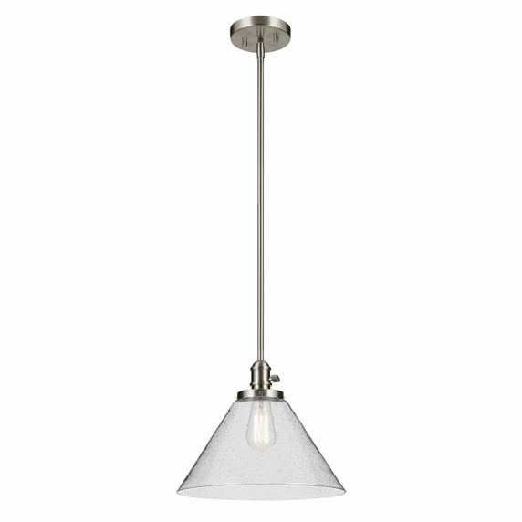 Pendants Glass Down by Kichler ( 12 | 43905NI Avery ) 
