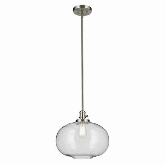 Pendants Glass Down by Kichler ( 12 | 43911NI Avery ) 