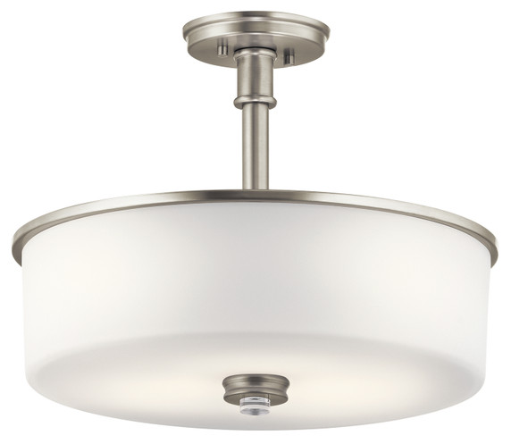 Semi-Flush Mts. Bowl Style by Kichler ( 12 | 43925NI Joelson ) 