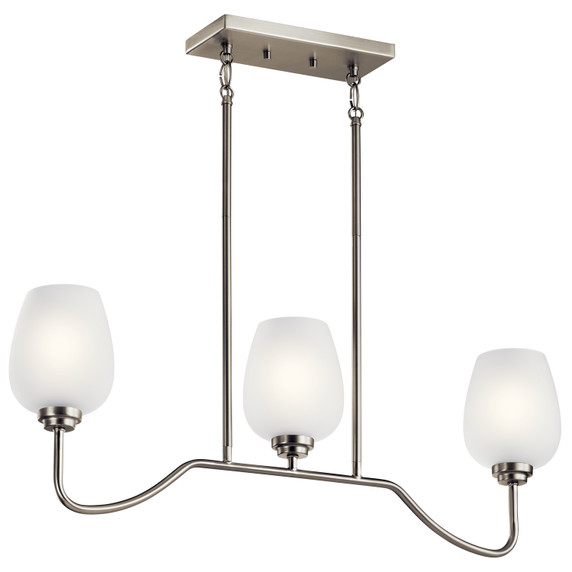 Linear/Island 3 Light Bar by Kichler ( 12 | 44379NI Valserrano ) 