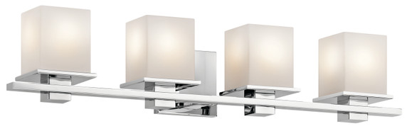 Bathroom Fixtures Four Lights by Kichler ( 12 | 45152CH Tully ) 