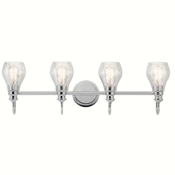 Bathroom Fixtures Four Lights by Kichler ( 12 | 45393CH Greenbrier ) 