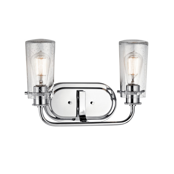 Bathroom Fixtures Two Lights by Kichler ( 12 | 45458CH Braelyn ) 