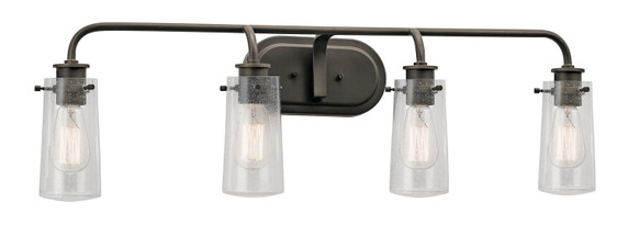 Bathroom Fixtures Four Lights by Kichler ( 12 | 45460OZ Braelyn ) 