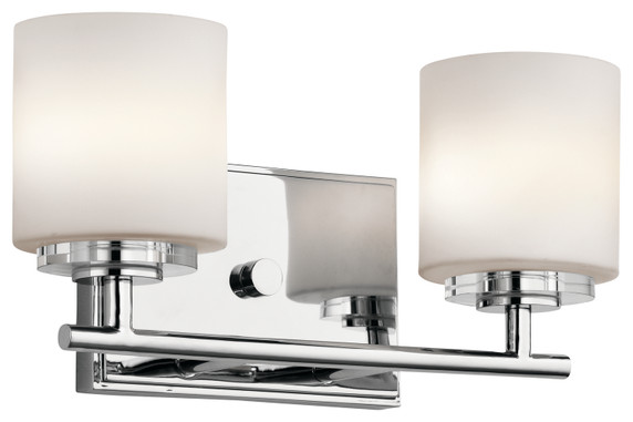 Bathroom Fixtures Two Lights by Kichler ( 12 | 45501CH O Hara ) 