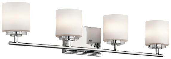 Bathroom Fixtures Four Lights by Kichler ( 12 | 45503CH O Hara ) 