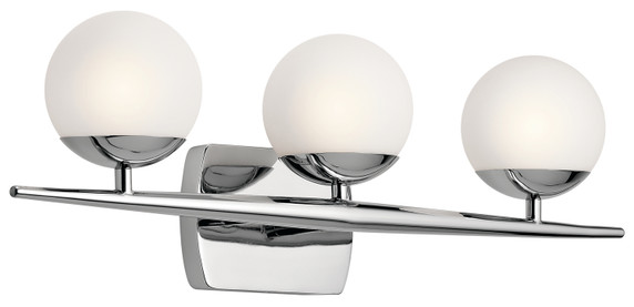 Bathroom Fixtures Three Lights by Kichler ( 12 | 45582CH Jasper ) 