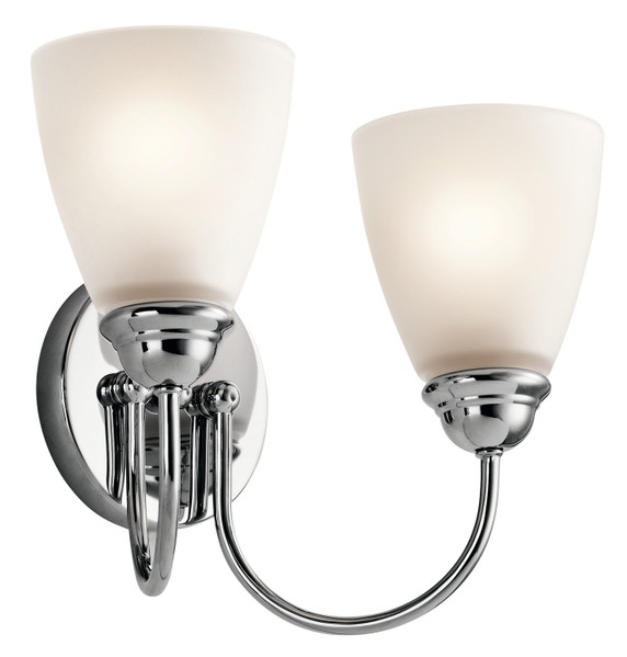 Bathroom Fixtures Two Lights by Kichler ( 12 | 45638CH Jolie ) 